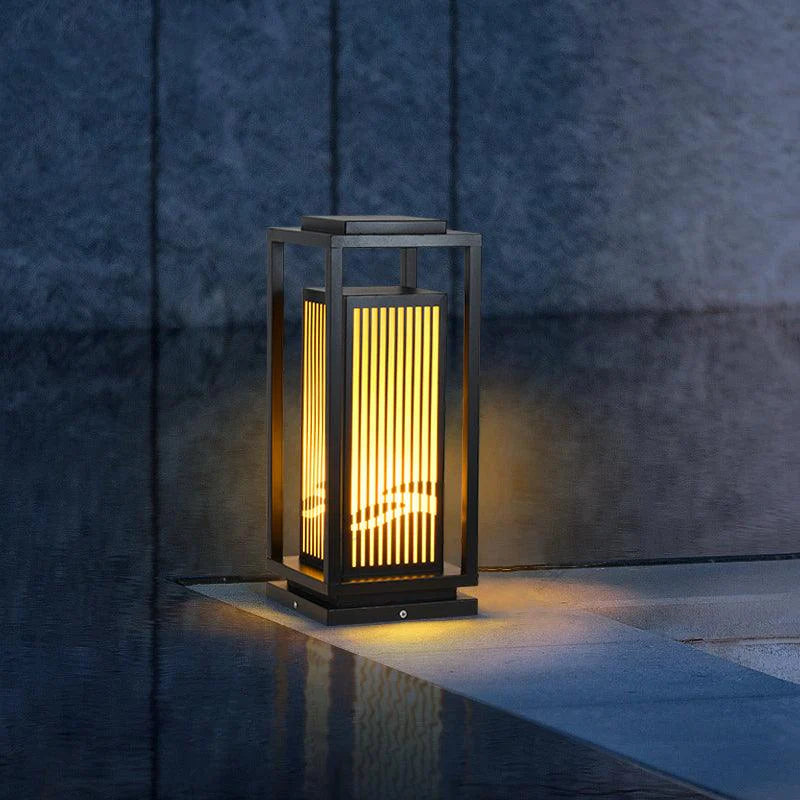 Modern standing garden lamp – decorative outdoor lighting 5
