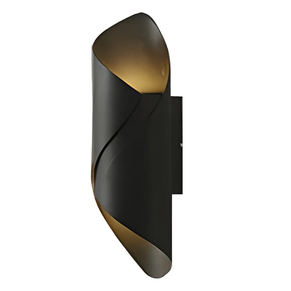 Modern Waterproof LED Wall Lamp – Spiral Design 5