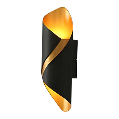Modern Waterproof LED Wall Lamp – Spiral Design 6