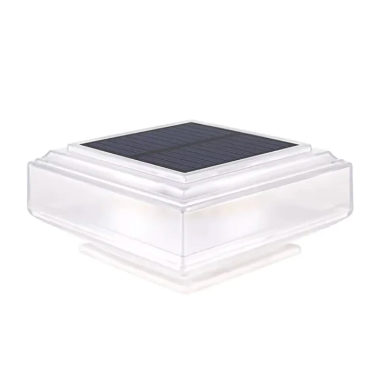 Square solar LED garden lamp – an outdoor decorative lamp for the terrace and garden 3