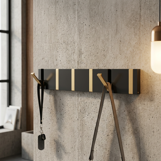 Elara Haus Modern Stainless Steel Retractable Hook