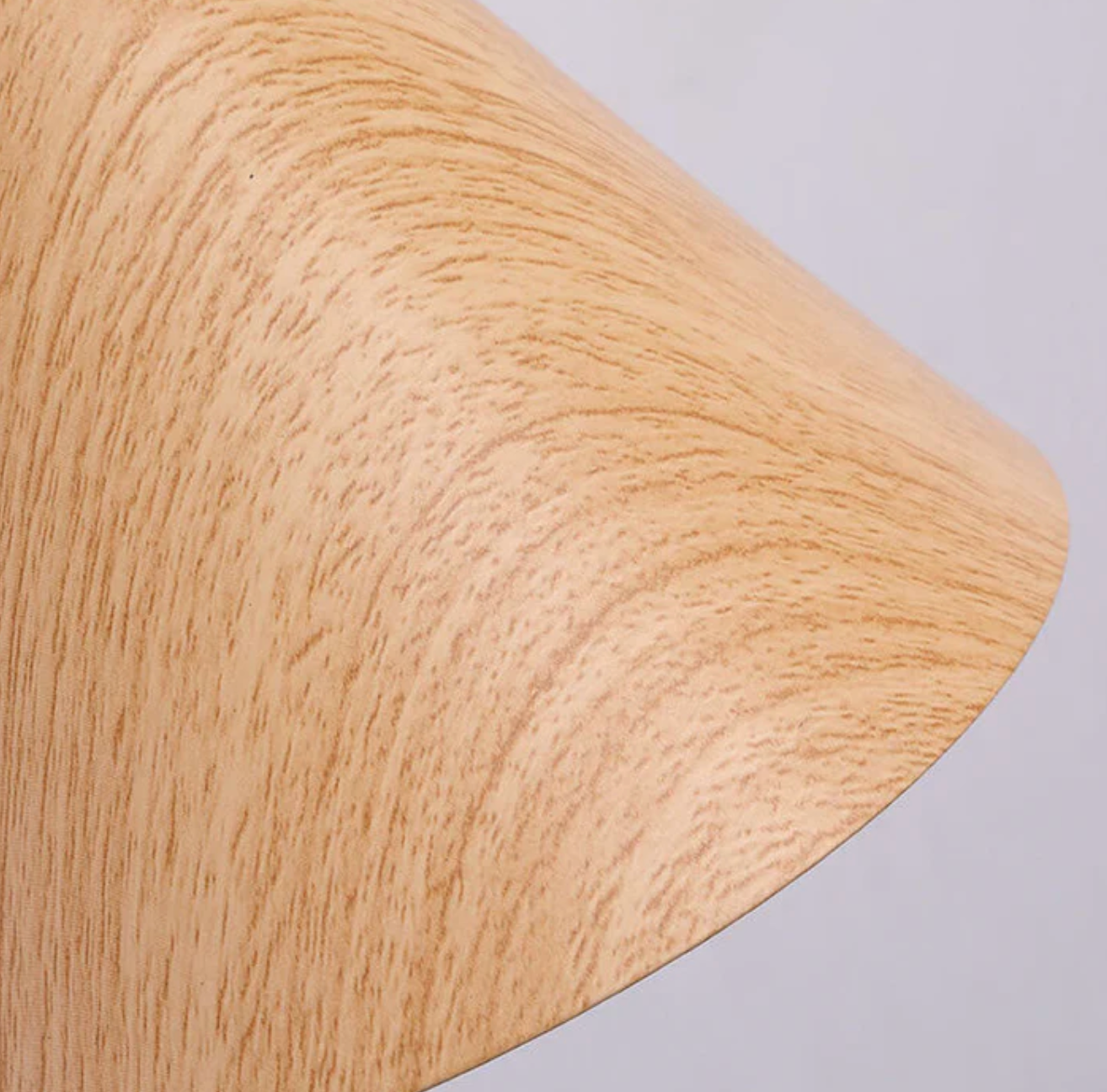 Modern wall sconce with a wooden shade – minimalist wall lamp 4