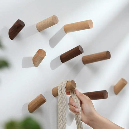 Irregular Wall Hooks | Full Wood 1