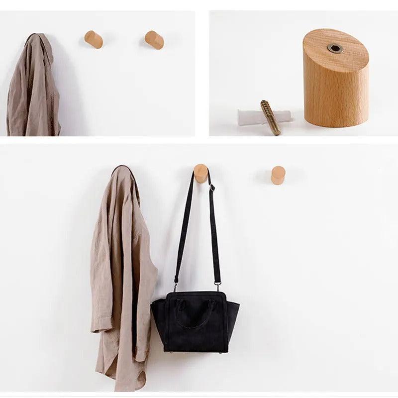 Irregular Wall Hooks | Full Wood 5