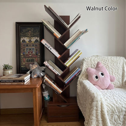 Contemporary Creative Rectangular Eco-Friendly Board 6/8/10/12 Tier Bookshelves For Home Office 6