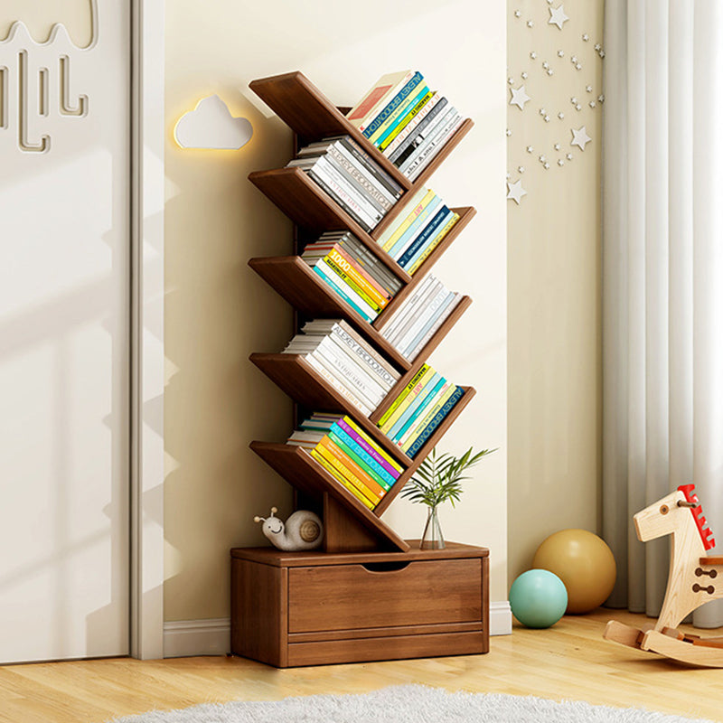 Contemporary Creative Rectangular Eco-Friendly Board 6/8/10/12 Tier Bookshelves For Home Office 9