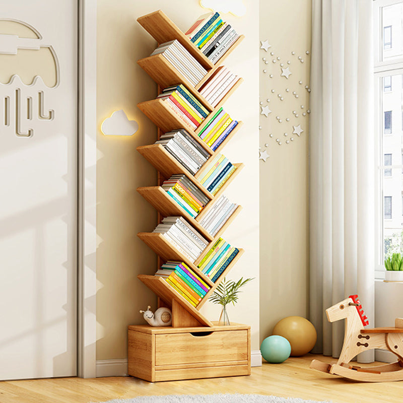 Contemporary Creative Rectangular Eco-Friendly Board 6/8/10/12 Tier Bookshelves For Home Office 12