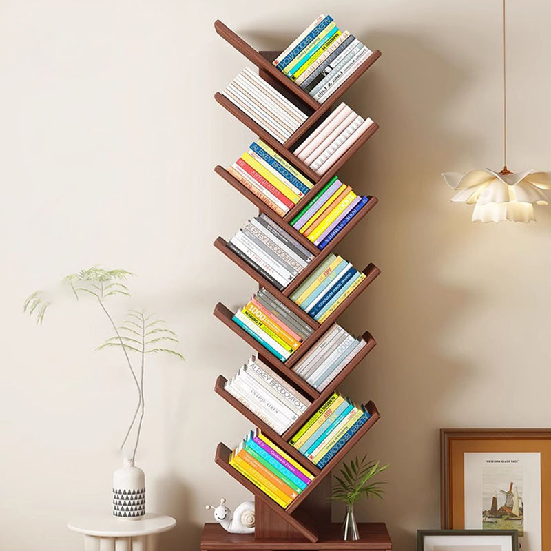 Contemporary Creative Rectangular Eco-Friendly Board 6/8/10/12 Tier Bookshelves For Home Office 1
