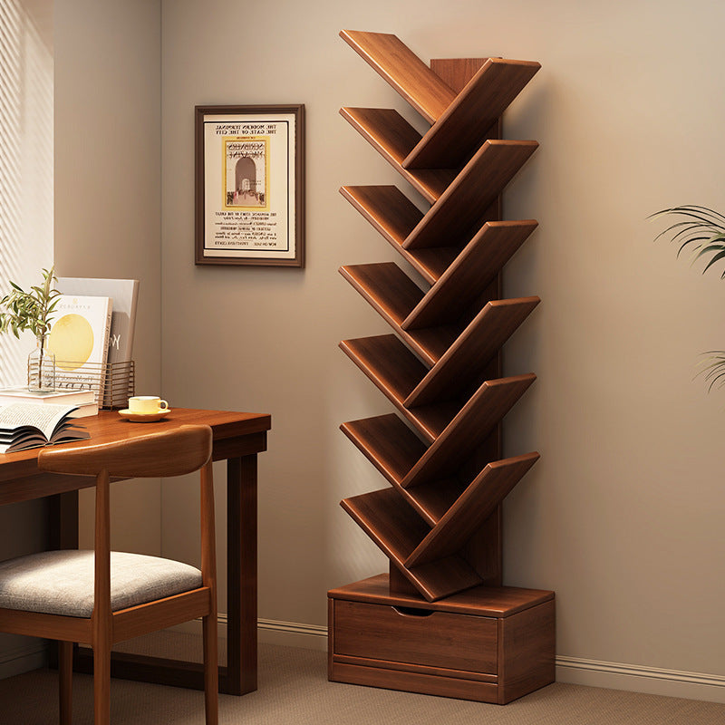 Contemporary Creative Rectangular Eco-Friendly Board 6/8/10/12 Tier Bookshelves For Home Office 3