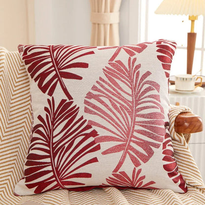 Palmira - Palm Tree Linen Cushion Cover 45x45cm 3