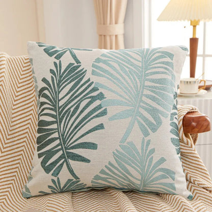 Palmira - Palm Tree Linen Cushion Cover 45x45cm 4
