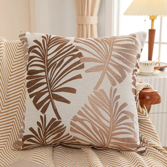 Palmira - Palm Tree Linen Cushion Cover 45x45cm 0