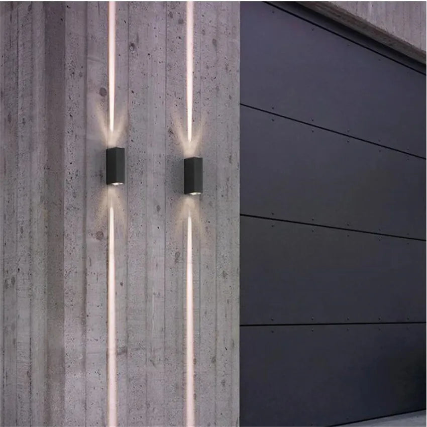 Up-down LED facade wall lamp – a modern outdoor lamp 0
