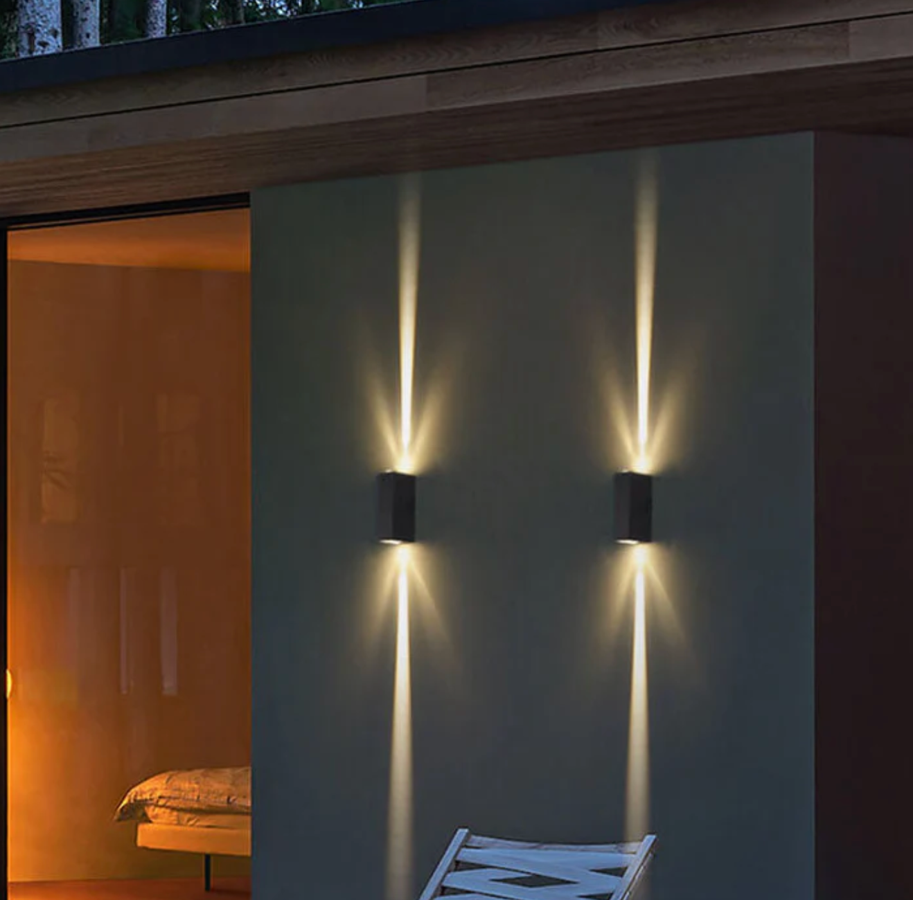 Up-down LED facade wall lamp – a modern outdoor lamp 4