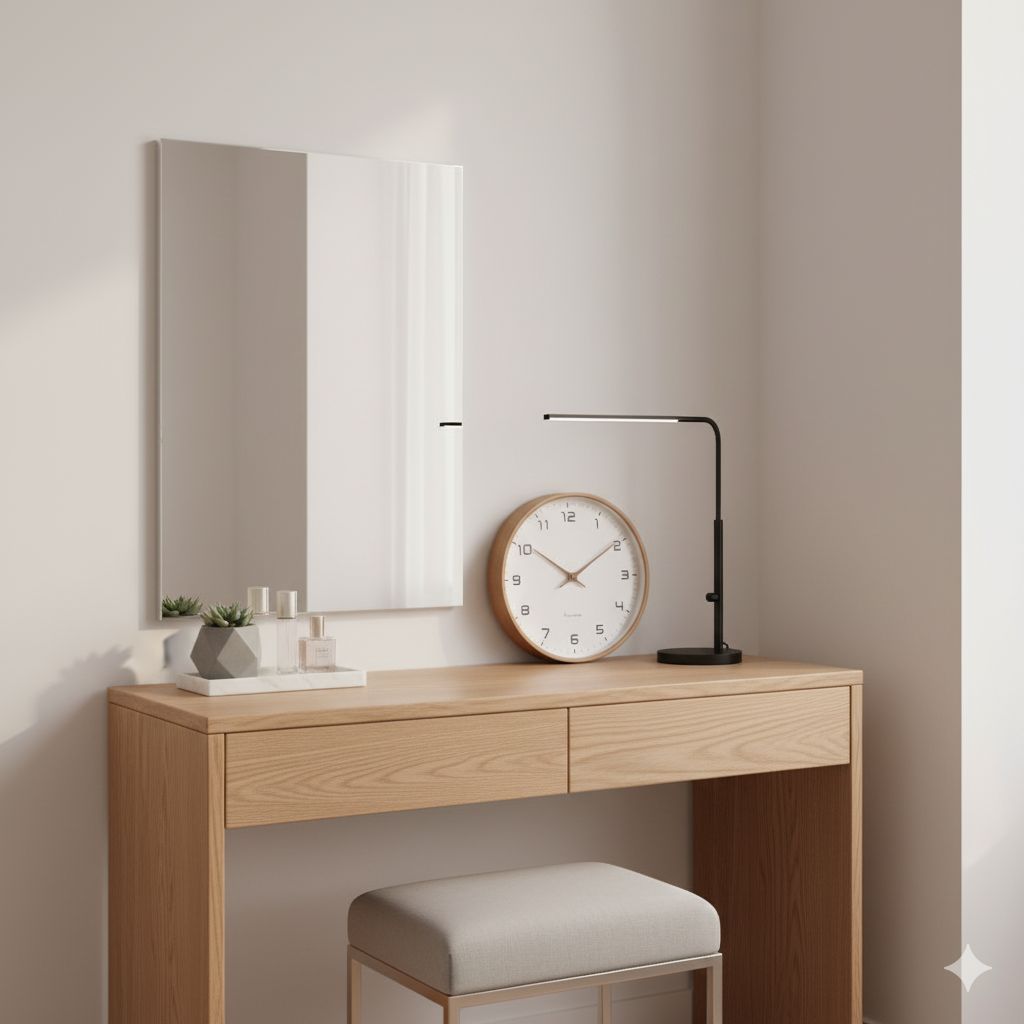 Elara Haus Modern Wall Clock - Solid Wood Scandinavian Minimalist Design 6