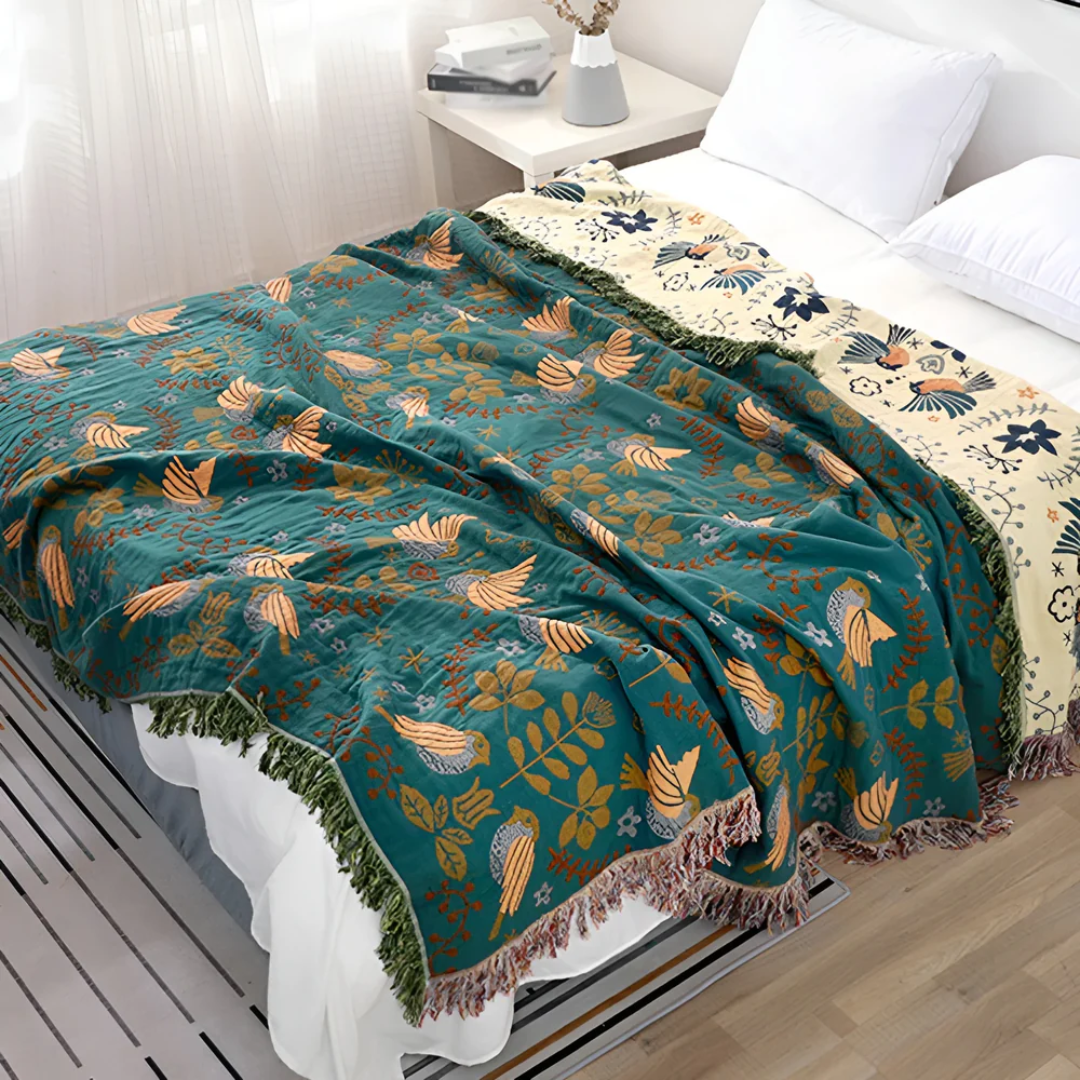 Fexor - Warm Embroidered Blanket 0