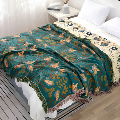 Fexor - Warm Embroidered Blanket 0