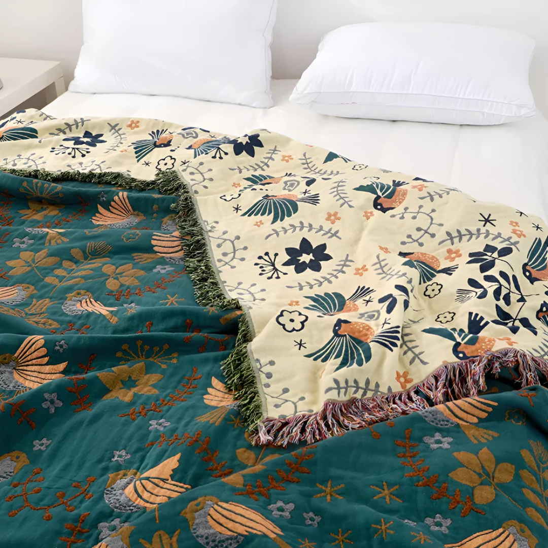 Fexor - Warm Embroidered Blanket 1