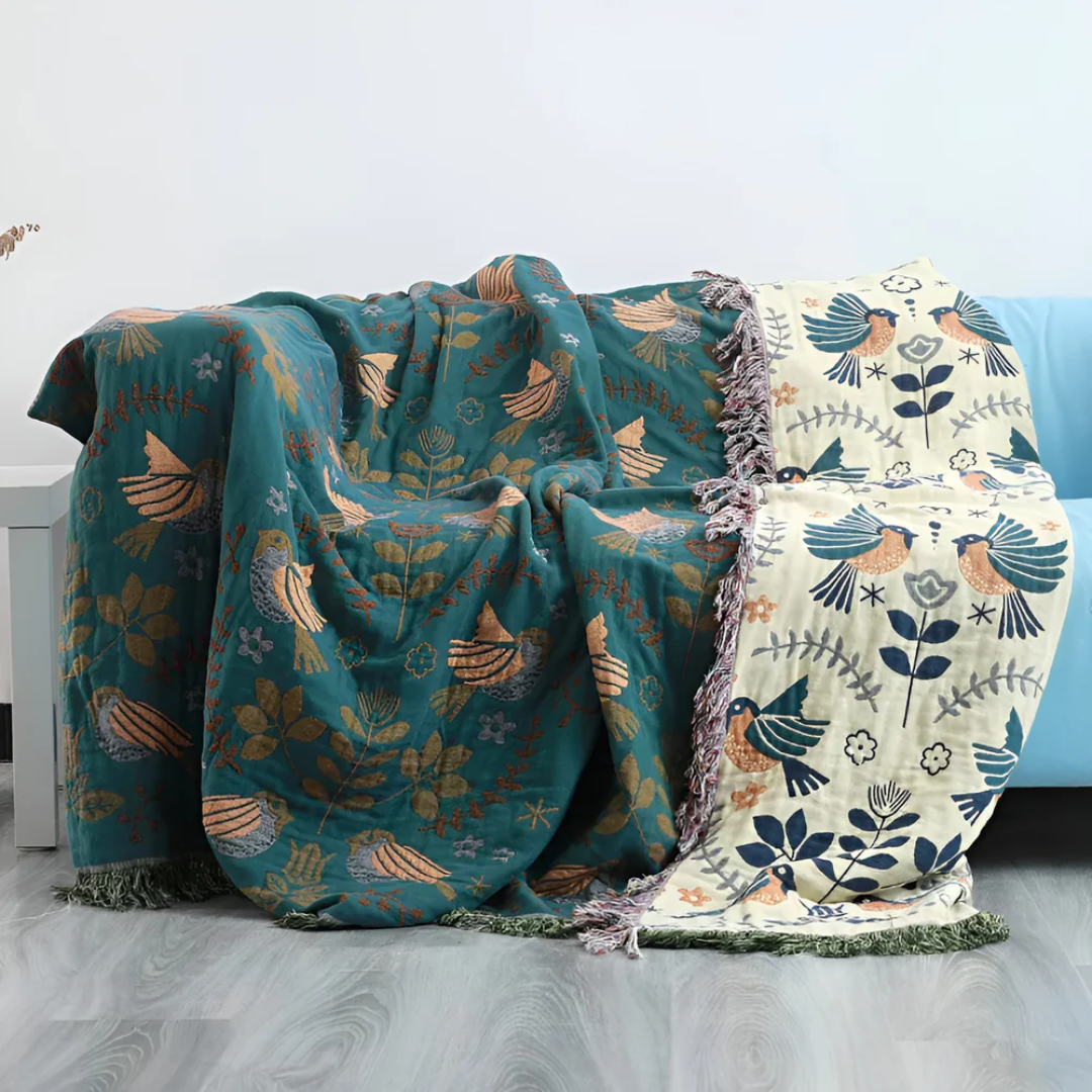 Fexor - Warm Embroidered Blanket 2