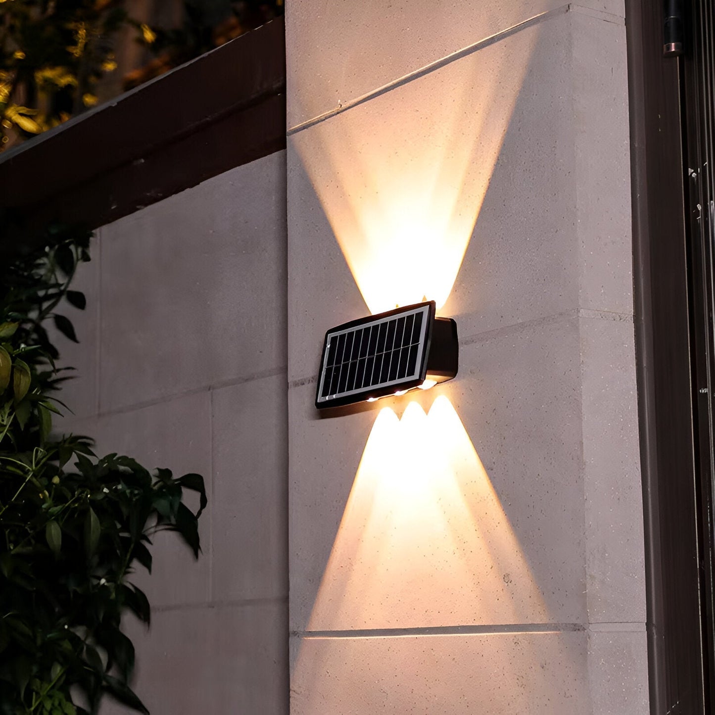 Auristia - Waterproof LED Solar Outdoor Wall Lamp with Up & Down Lighting 11