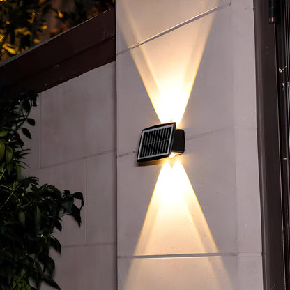Auristia - Waterproof LED Solar Outdoor Wall Lamp with Up & Down Lighting 0