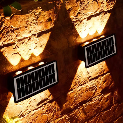 Auristia - Waterproof LED Solar Outdoor Wall Lamp with Up & Down Lighting 4