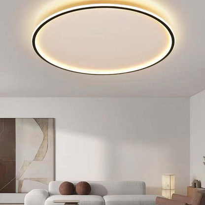 Arisha Modern LED Round Ceiling Lights White Hollow 10