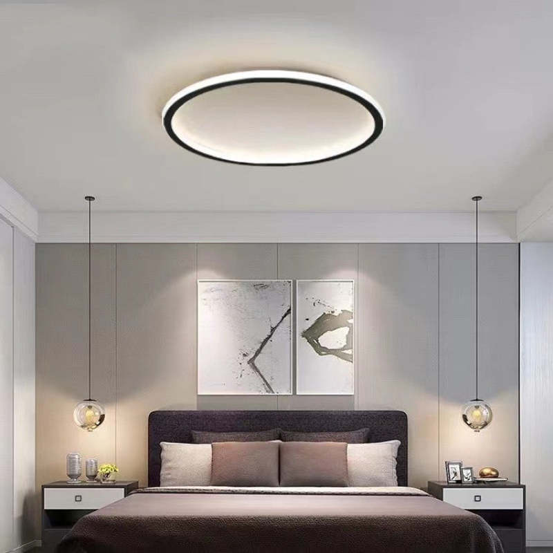 Arisha Modern LED Round Ceiling Lights White Hollow 2