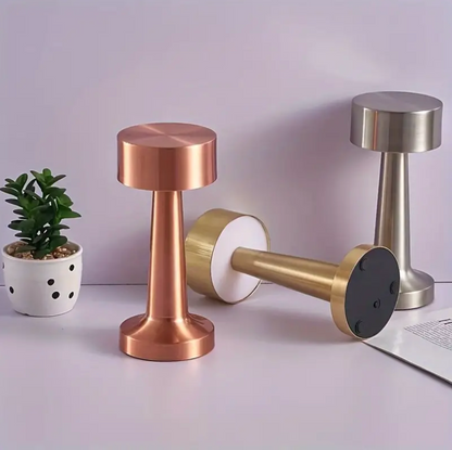 Elara Haus ModernArt Cordless Table Lamp - Dimmable LED, Touch Control & Rechargeable