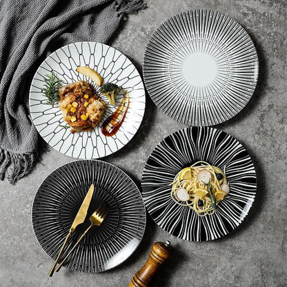 Geo Ceramic Plates 1