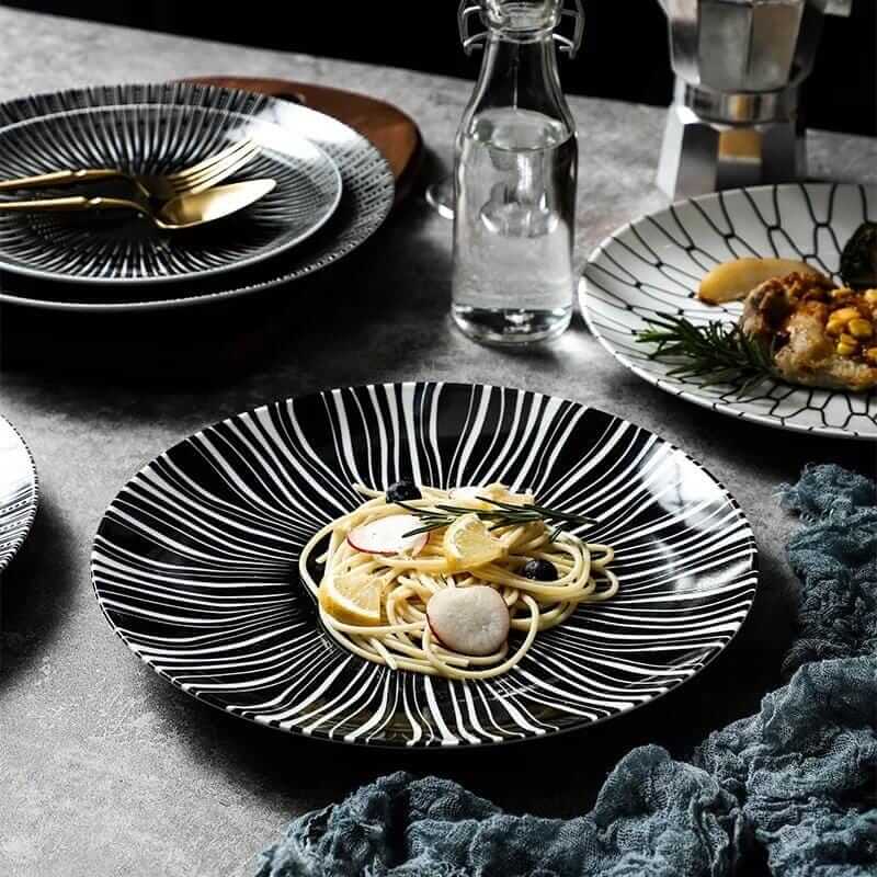Geo Ceramic Plates 4