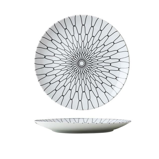Geo Ceramic Plates 7