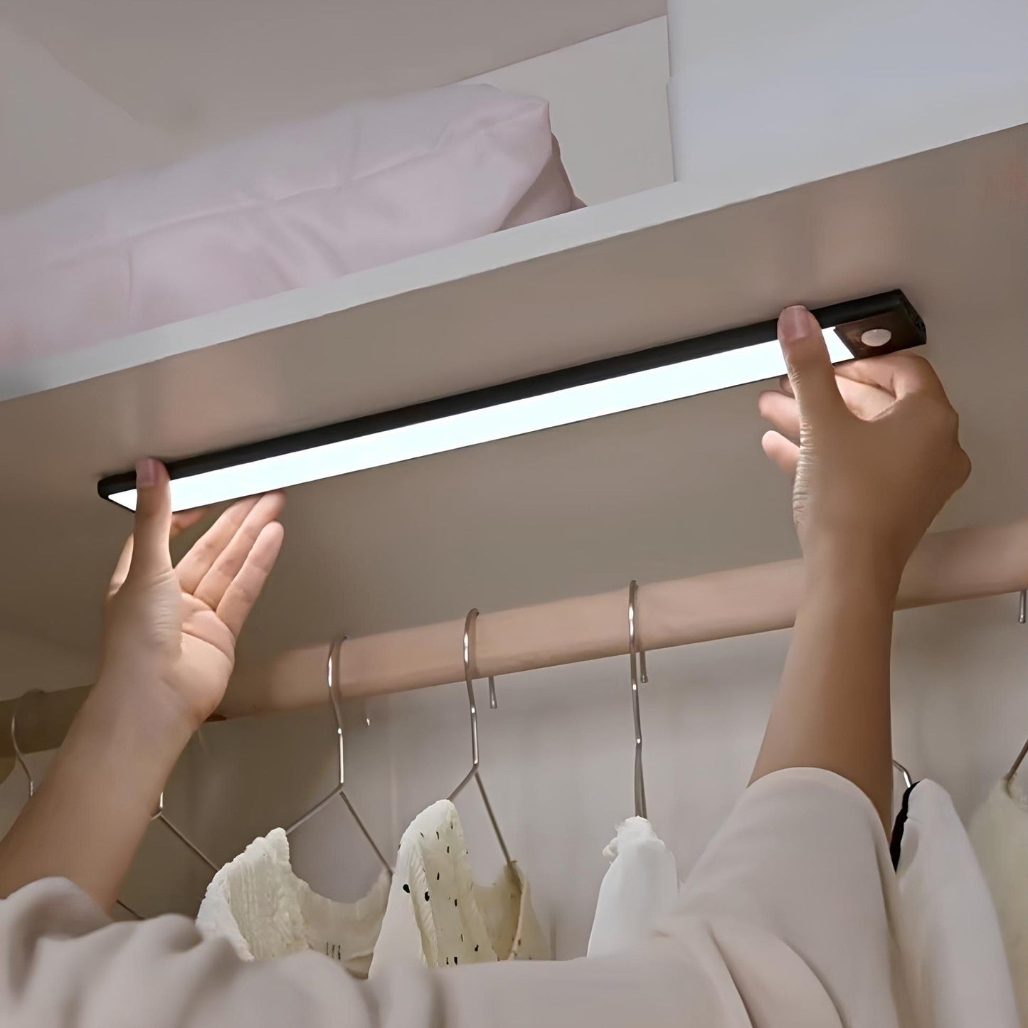 Elara Haus Motion Sensor LED Light - Rechargeable Plastic Wireless Illumination 7