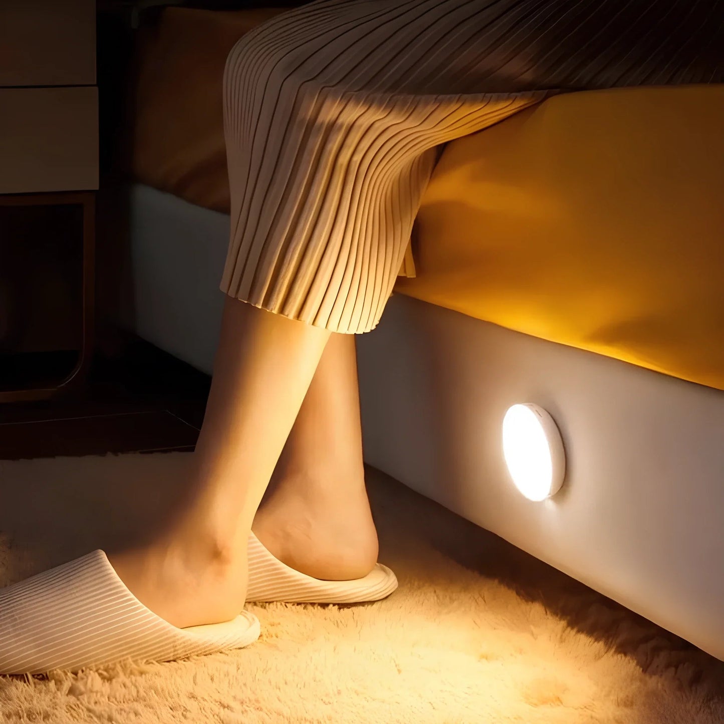 Elara Haus Motion Sensor Night Light - Durable Plastic Wireless Sensor Lights Indoor 2