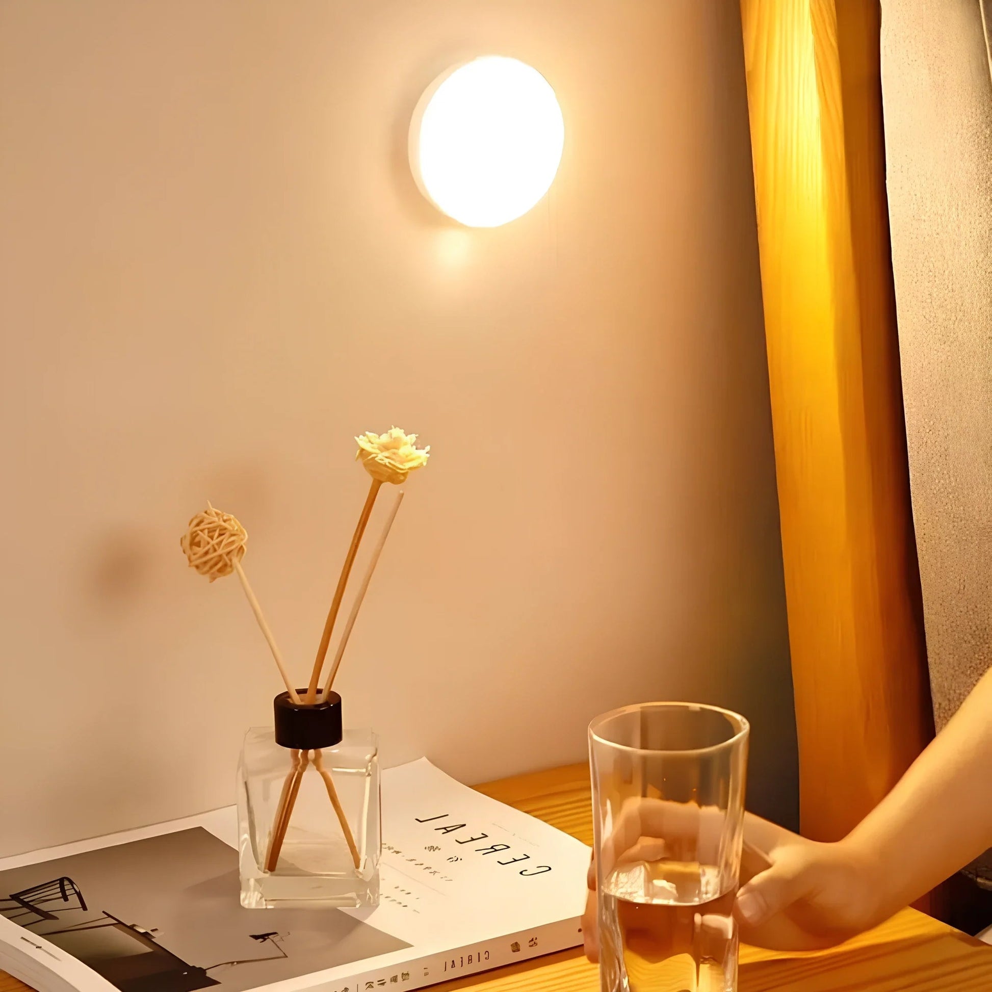 Elara Haus Motion Sensor Night Light - Durable Plastic Wireless Sensor Lights Indoor 4