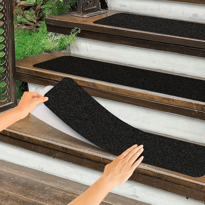 Skanto | Non-Slip Stair Treads 10-Pack – 6"x24", 80-Grit, Weather-Resistant 0