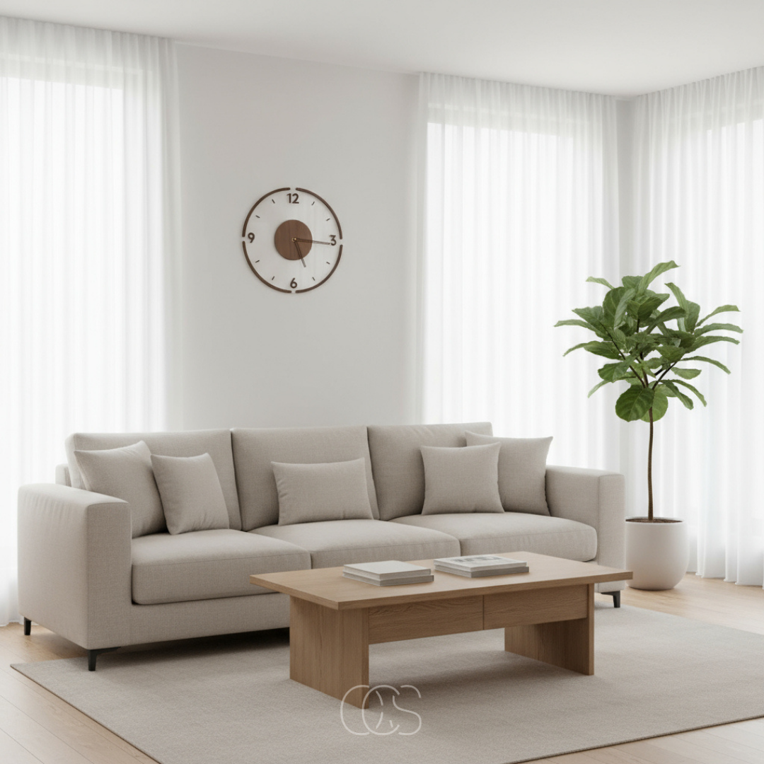 OCS - Norwegian Silent Wall Clock 2