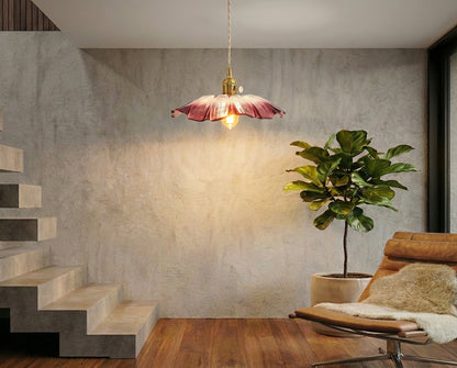 Elara Haus Organic Petal Pendant - Modern Dining Light
