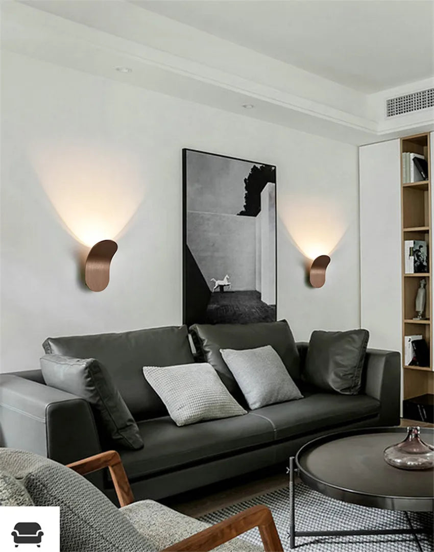Modern LED wall sconce – minimalist premium design 5
