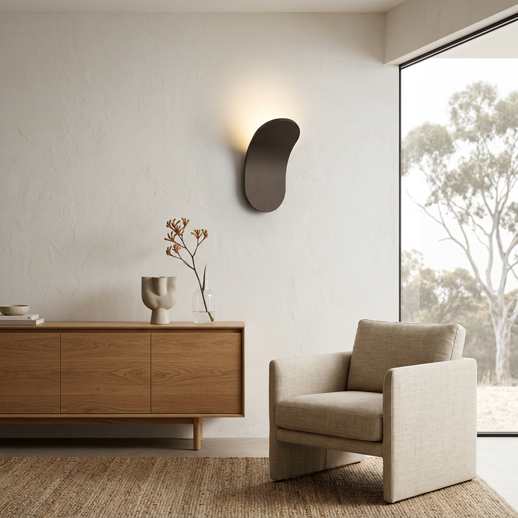 Elara Haus Organic Sculptural LED Wall Sconce