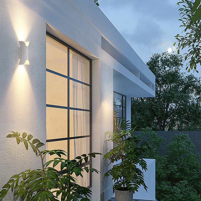 Elara Haus Outdoor Wall Lamp - Metal and Acrylic Outdoor Wall Lights 9
