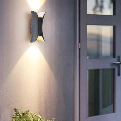 Elara Haus Outdoor Wall Lamp - Metal and Acrylic Outdoor Wall Lights 10