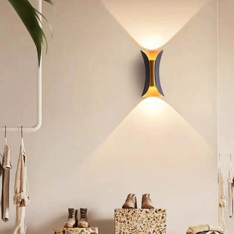 Elara Haus Outdoor Wall Lamp - Metal and Acrylic Outdoor Wall Lights 11