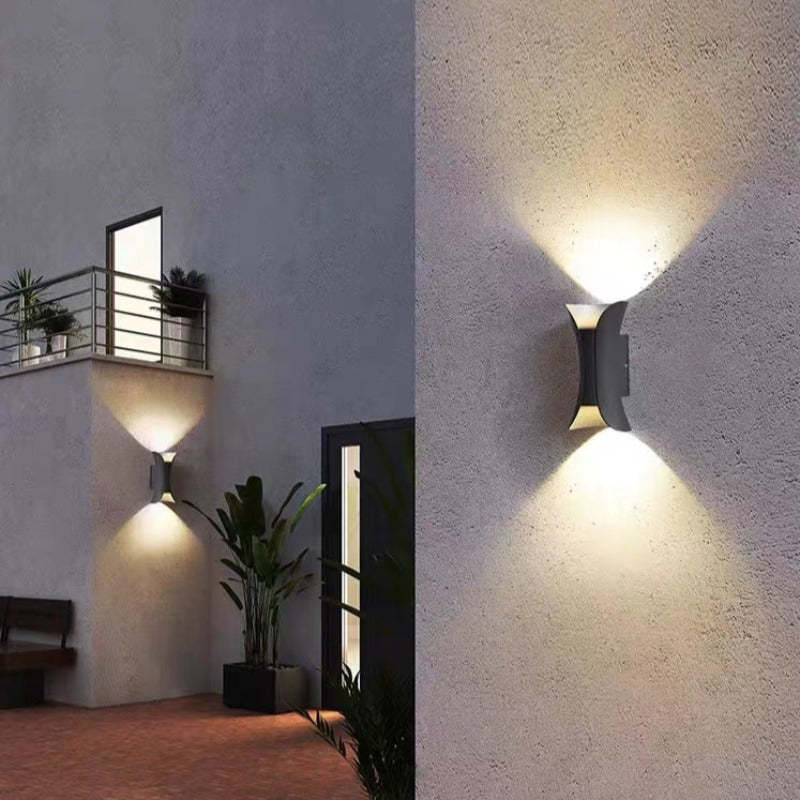 Elara Haus Outdoor Wall Lamp - Metal and Acrylic Outdoor Wall Lights 3