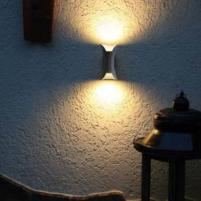 Elara Haus Outdoor Wall Lamp - Metal and Acrylic Outdoor Wall Lights 4