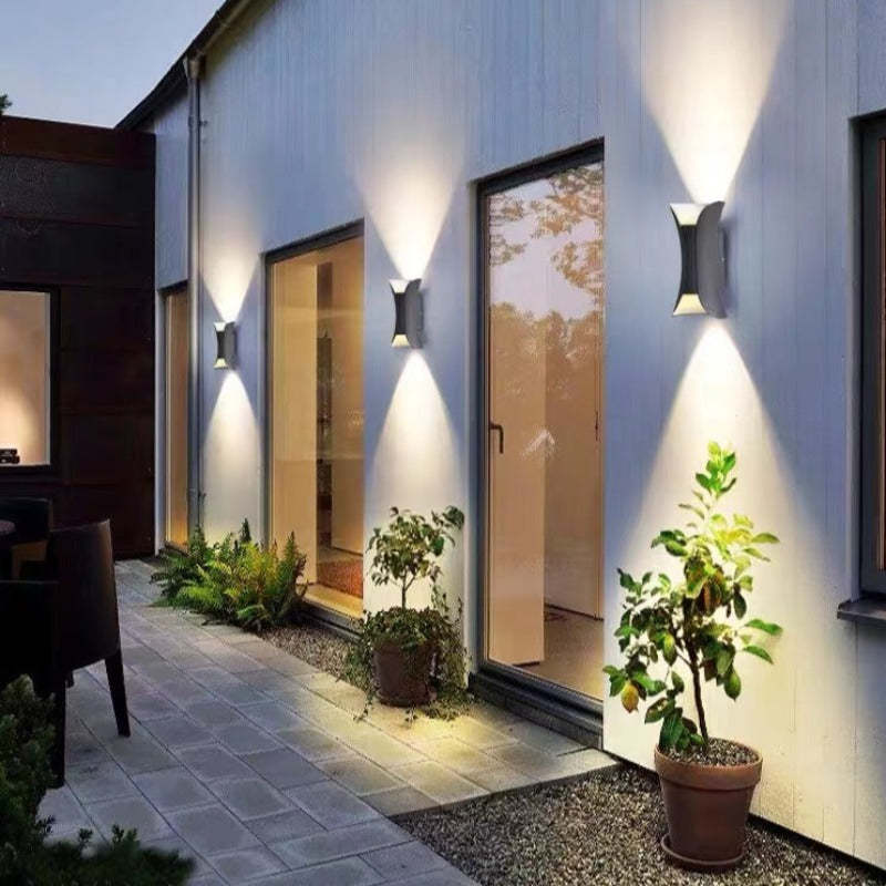 Elara Haus Outdoor Wall Lamp - Metal and Acrylic Outdoor Wall Lights 7
