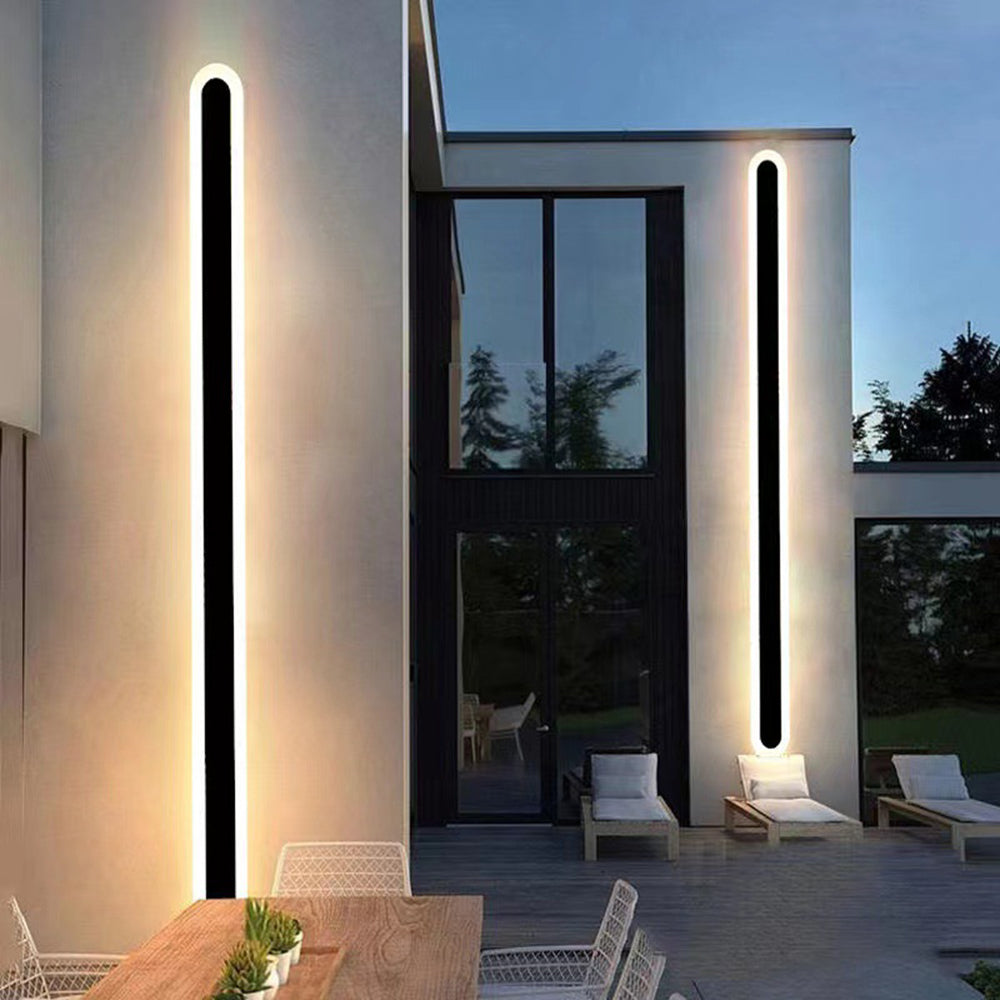 Elara Haus Outdoor Wall Lamp - Metal and Acrylic Waterproof Outdoor Wall Lights 2
