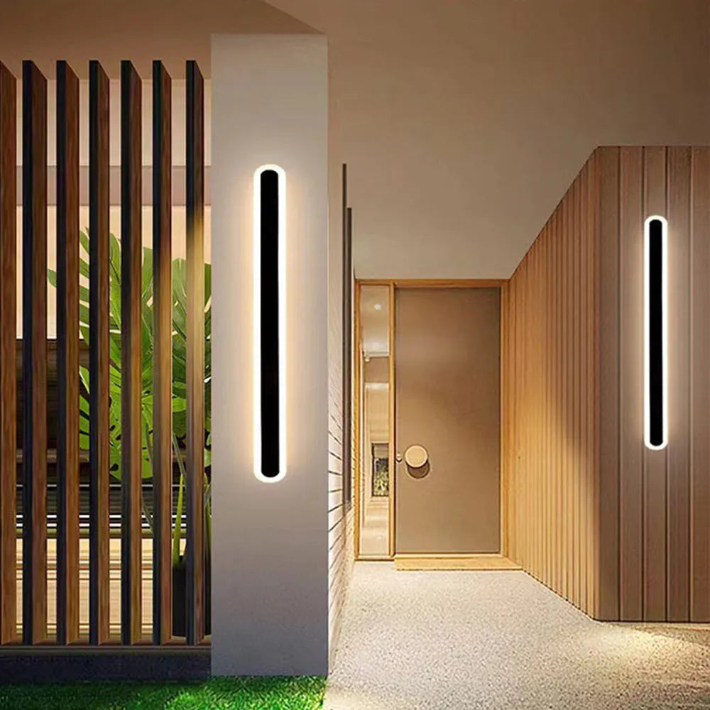Elara Haus Outdoor Wall Lamp - Metal and Acrylic Waterproof Outdoor Wall Lights 3