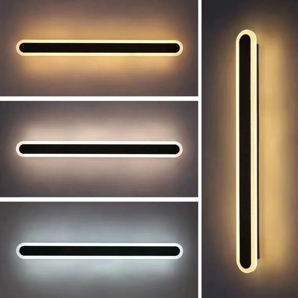 Elara Haus Outdoor Wall Lamp - Metal and Acrylic Waterproof Outdoor Wall Lights 5