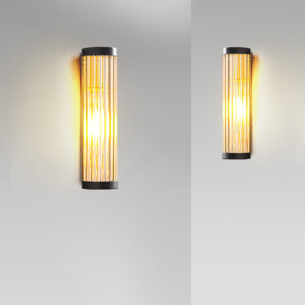 Elara Haus Outdoor Wall Lamp - Metal and Glass Modern Design 0